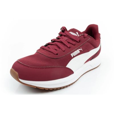 3. Puma buty sportowe sneakersy męskie R78 Lightwind wygodne modne bordowe