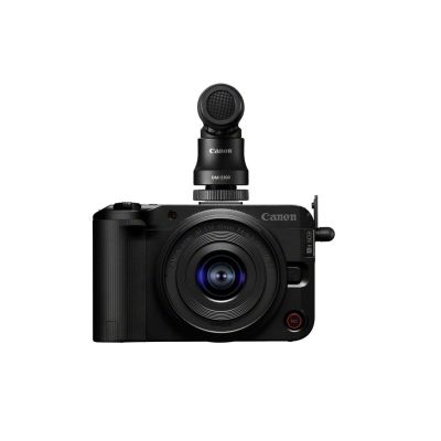 10. Aparat Canon z matrycą 24,2 MP, stabilizacją obrazu, ISO 32000, z Wi-Fi, APS-C, kolor czarny