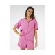 6. Koszulka damska RIP CURL Hotel Malibu Embroid Shirt różowa