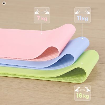 4. Zestaw trzech gum treningowych z antypoślizgową strukturą Spokey JUICY SET