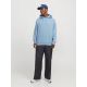 3. Jack&Jones męska bluza z kapturem JJESTAR BASIC SWEAT HOOD NOOS 12257852 CHAMBRAY BLUE