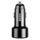 2. Ładowarka Baseus Magic Series PPS CCMLC20C-01 samochodowa 45W USB-C PD / USB-A QC - czarna