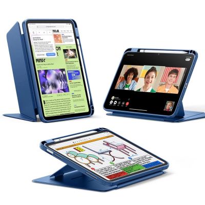 2. Etui ESR Flip Hybrid na iPad 10.9” 2022 / iPad 11” 2024 - niebieskie