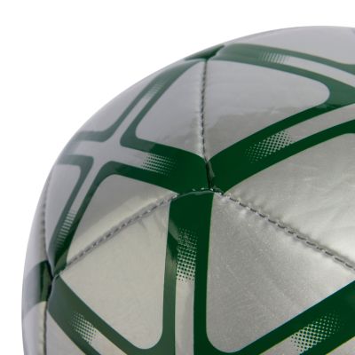 3. Piłka nożna adidas Starlancer Mini srebrno-zielona JW1363