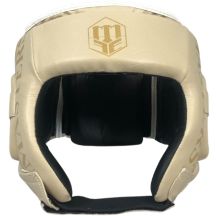 Kask bokserski MASTERS KTOP-PU-MATT beżowy