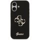 3. Etui Guess Silicone Big 4G Script na iPhone 17 - czarne
