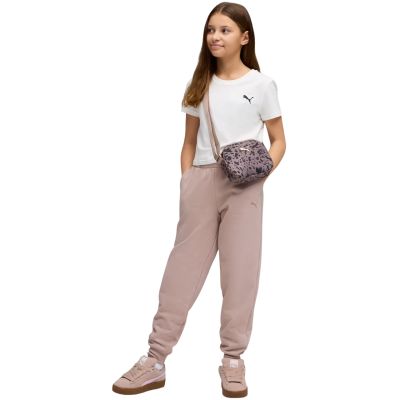 5. Spodnie dla dzieci Puma ESS Sweatpants CL FL beżowe 684898 89