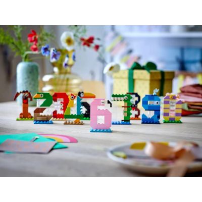 7. LEGO Inne 40807 - Urodzinowe cyferki
