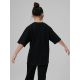 2. T-shirt loose z nadrukiem dziewczęcy 4F 4FJRSS26TTSHF3453-20S