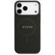 3. Etui Guess Saffiano Classic Logo MagSafe na iPhone 17 Pro Max - czarne