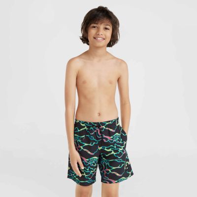 7. Szorty kąpielowe O'Neill Jack Cali Crazy 14'' Swim Shorts Jr 92800613561