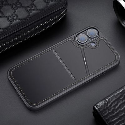 14. Etui Dux Ducis Rafi II Mag z MagSafe na iPhone 16 - czarne
