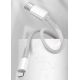 16. Kabel Baseus CATLGD-A02 Lightning - USB-C PD 20W 480Mb/s 2m - biały