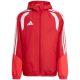 10. Kurtka dla dzieci adidas Tiro 26 Competition All Weather czerwona KB0155