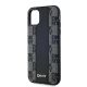 6. Etui DKNY Leather Checkered Mono Pattern MagSafe na iPhone 11 / Xr - czarne