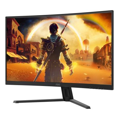 34. AOC G4 C32G42ZE monitor komputerowy 80 cm (31.5") 1920 x 1080 px Full HD LED Czarny, Czerwony