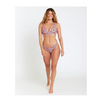 4. Stanik kąpielowy RIP CURL Las Flores Revo Halter turkusowy