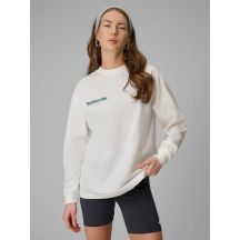Longsleeve regular z nadrukiem damski 4F 4FRSS26TSWSF2834-11S