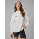 Longsleeve regular z nadrukiem damski 4F 4FRSS26TSWSF2834-11S