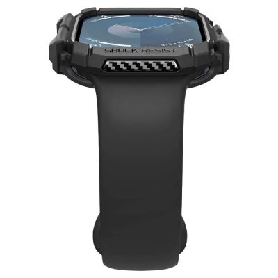 6. Etui Spigen Rugged Armor na Apple Watch 10 46 mm - czarne