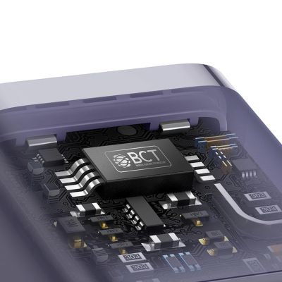 7. Ładowarka sieciowa Baseus GaN5 30W USB-C EU z fioletowym kablem Baseus Dynamic 3 USB-C 100W 1m - fioletowa