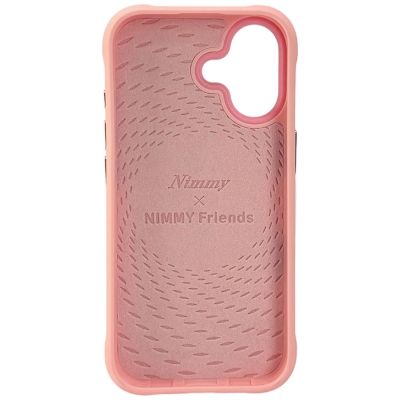 4. Etui Nimmy Cool&Cute 2.0 Rabbit na iPhone 17 - różowe