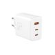 3. Ładowarka GaN Baseus Cube Pro 65W 2x USB-C USB-A - biała