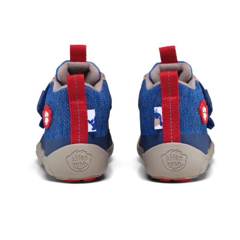 7. Buty barefoot wodoodporne z dzianiny Affenzahn Happy Whale (00844-30052)
