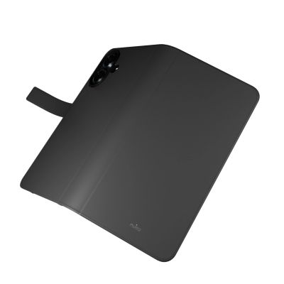 7. Etui z ekoskóry Puro Wallet Detachable MagSafe 2w1 z klapką i portfelem do iPhone 16 - czarne