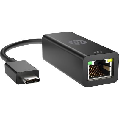 3. Przejściówka HP USB-C to RJ45 Adapter G2 czarna 4Z534AA