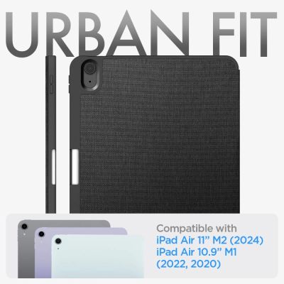 9. Etui Spigen Urban Fit na iPad Air 10.9'' 4/5 2020-2022 / 11.6'' 2024 - czarne