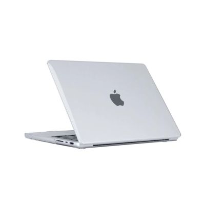 4. Etui Tech-Protect SmartShell na MacBook Pro 14" M1 / M2 / M3 2021-2023 - przezroczyste