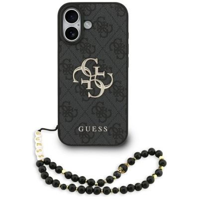 Etui Guess 4G Strap 4G Classic Logo na iPhone 17 - czarne