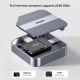 9. Obudowa dysku Unitek magnetyczna SolidForce Reefer USB-C do M.2 SSD (NVMe/SATA)