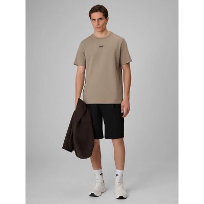 7. T-shirt regular gładki męski 4F | Robert Lewandowski RL9KSS26TTSHM3937-83S