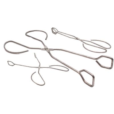 2. SZCZYPCE DO GRILLA DŁ. 27CM SREBRNE