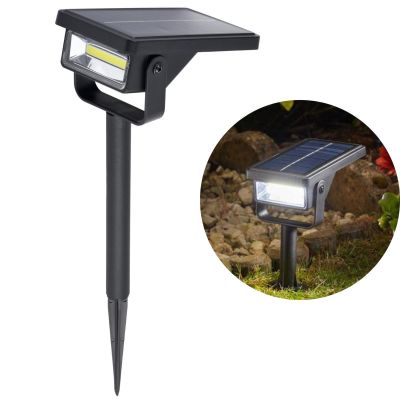 11. LAMPA SOLARNA REFLEKTOR WBIJANY 10LED