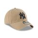 3. Czapka z daszkiem New Era 9TWENTY MLB NY New York Yankees Core Classic Beige - 60235283