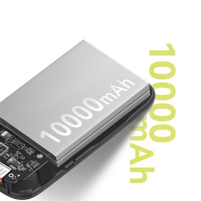 13. Powerbank Baseus QPow 2 30W 10000mAh z wbudowanymi kablami USB-C - czarny