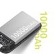 13. Powerbank Baseus QPow 2 30W 10000mAh z wbudowanymi kablami USB-C - czarny