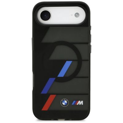 3. Etui BMW M IML Metal Buttons Tricolor Lines MagSafe na iPhone Air - czarne