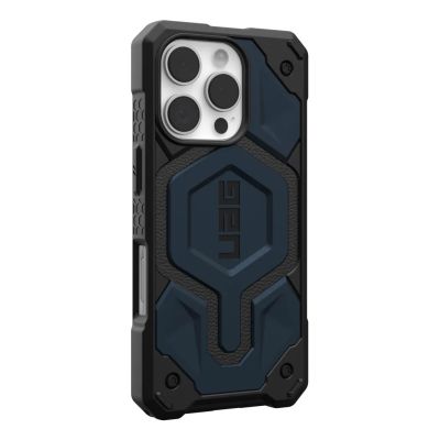 4. Etui UAG Urban Armor Gear Monarch Pro MagSafe | Jabłko iPhone 16 Pro | Krzyżówka (niebieska)