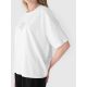 5. T-shirt oversize z nadrukiem damski 4F 4FRAW24TTSHF2582-10S