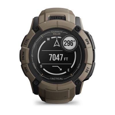 26. Garmin Instinct 2X Solar Tactical Edition 2,79 cm (1.1") MIP 50 mm Cyfrowy 176 x 176 px Ekran dotykowy Zielony GPS