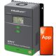 2. Qoltec Solarny regulator ładowania MPPT z czujnikiem temperatury 80A |12V / 24V / 36V / 48V | LCD | Bluetooth | APP | GEL | LiFePO4