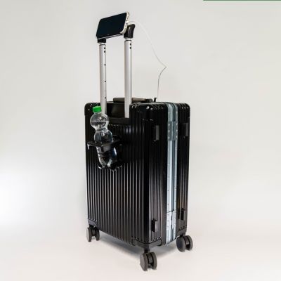 6. RealPower HGP-1 Walizka Czarny Kopolimer akrylonitrylo-butadieno-styrenowy (ABS)