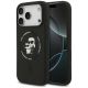 Etui Karl Lagerfeld Silicone Karl&Choupette Ring MagSafe na iPhone 18 Pro Max / iPhone 17 Pro Max - czarne
