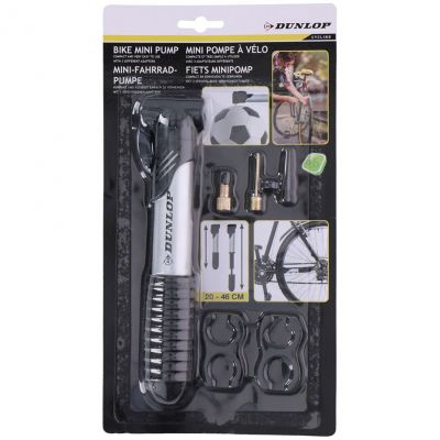 3. Pompka rowerowa Dunlop Mini Aluminiowa 102184