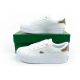10. Lacoste buty sportowe trampki damskie Ziane Platform 126 białe modne