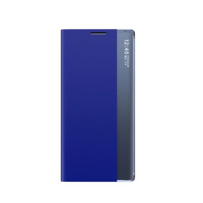 7. New Sleep Case etui do Samsung Galaxy S23 pokrowiec z klapką podstawka niebieskie